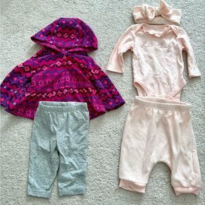 Bundle set of 2 matching girls’s set